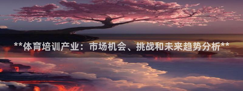 凯时赢来就送38：**体育培训产业：市场机会、挑战和