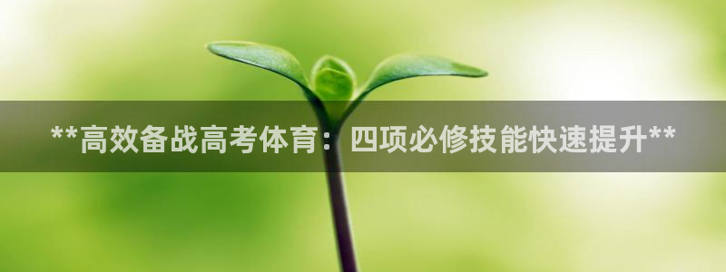 凯时ag旗舰厅网址是什么：**高效备战高考体育：四项