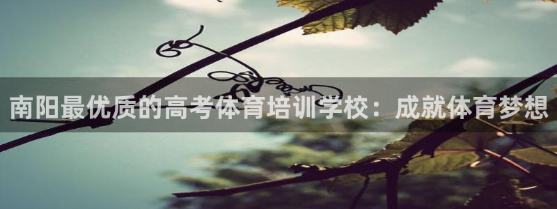 尊龙百度贴吧：南阳最优质的高考体育培训学校：成就体育