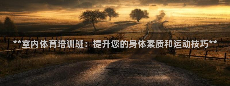 尊龙d88平台登录：**室内体育培训班：提升您的身体