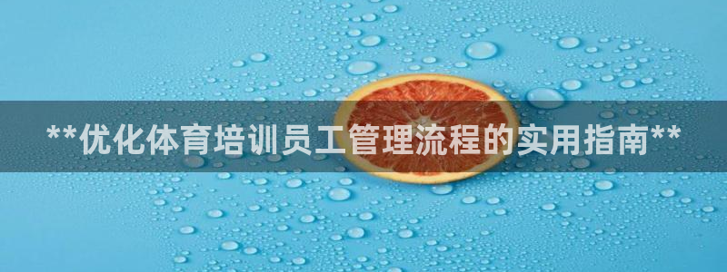 尊龙现金d88：**优化体育培训员工管理流程的实用指